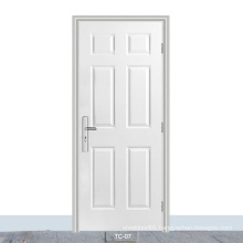 Wholesale White Or Walnut Color American Panel Metal Security Door